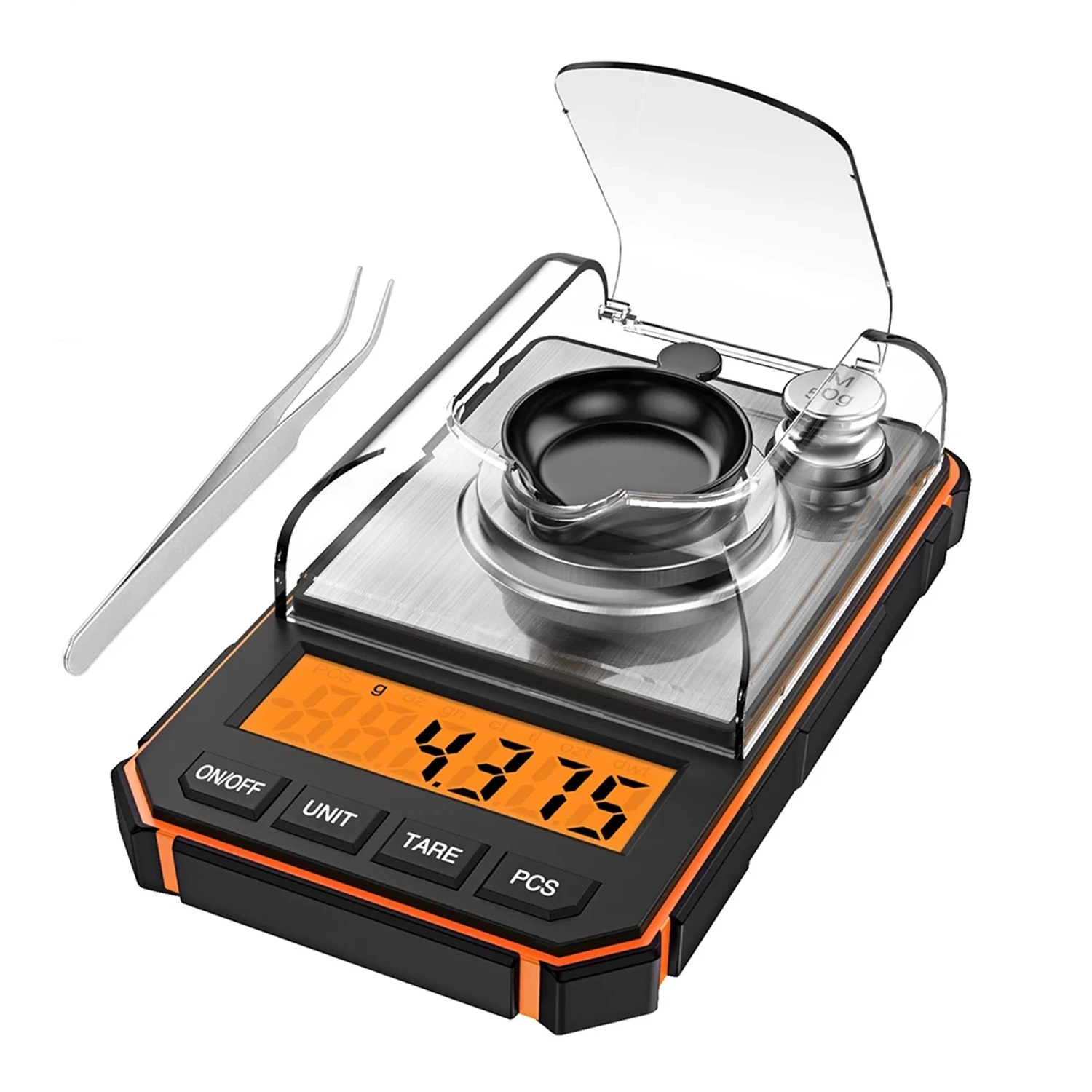 0.001g Mini balanza gramera pesa 50gr