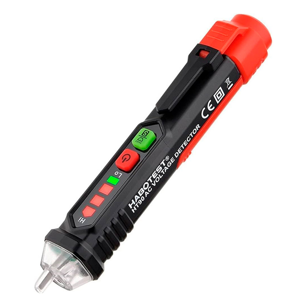Lapiz detector Voltaje 12V / 48V~1000V AC con linterna - Imagen 2