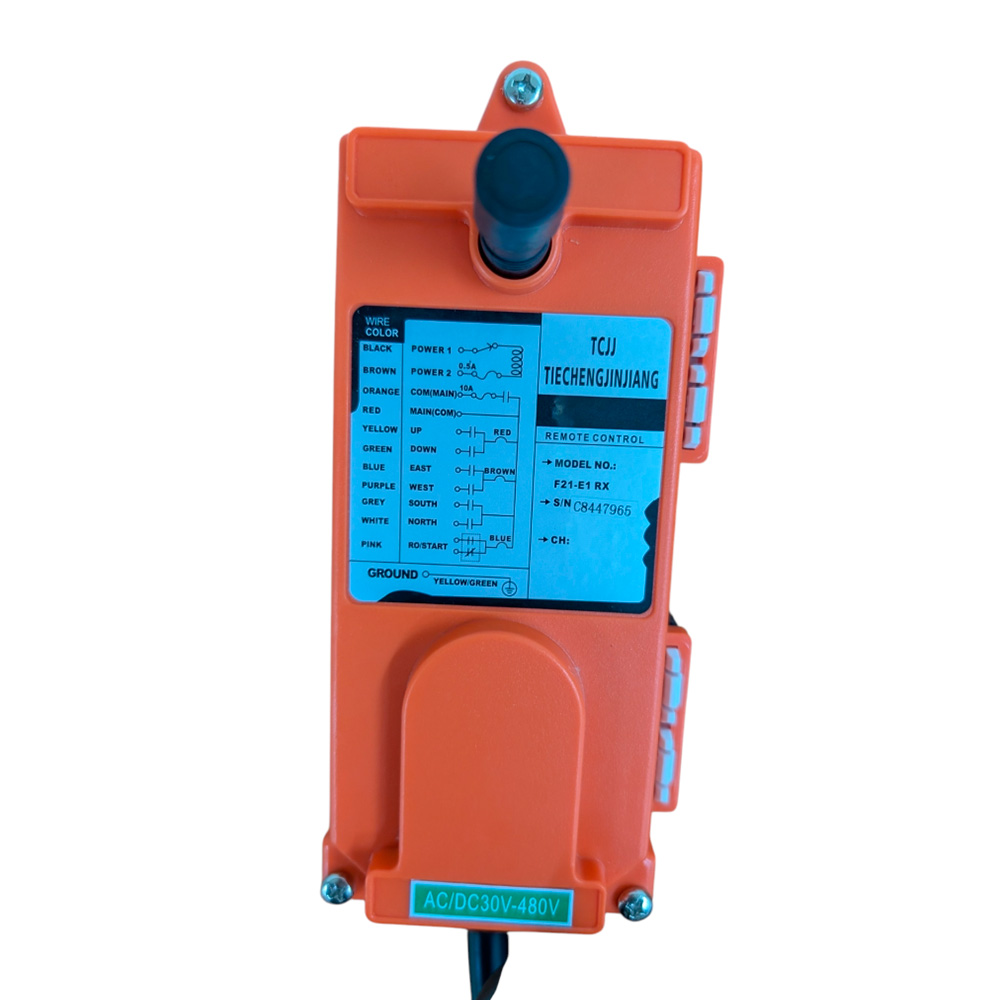 Control Remoto VD 6 rangos F21-E1B 1tx+1rx ACDC30-480V VHF