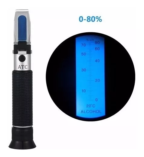 Refractometro alcohol 0 a 80% - Imagen 3