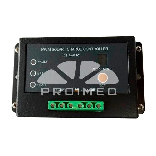 Controlador carga panel solar 15A PWM