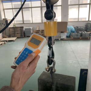 Balanza Romana Pesa Bascula Puente Grúa Colgar 3 Toneladas Inalámbrica