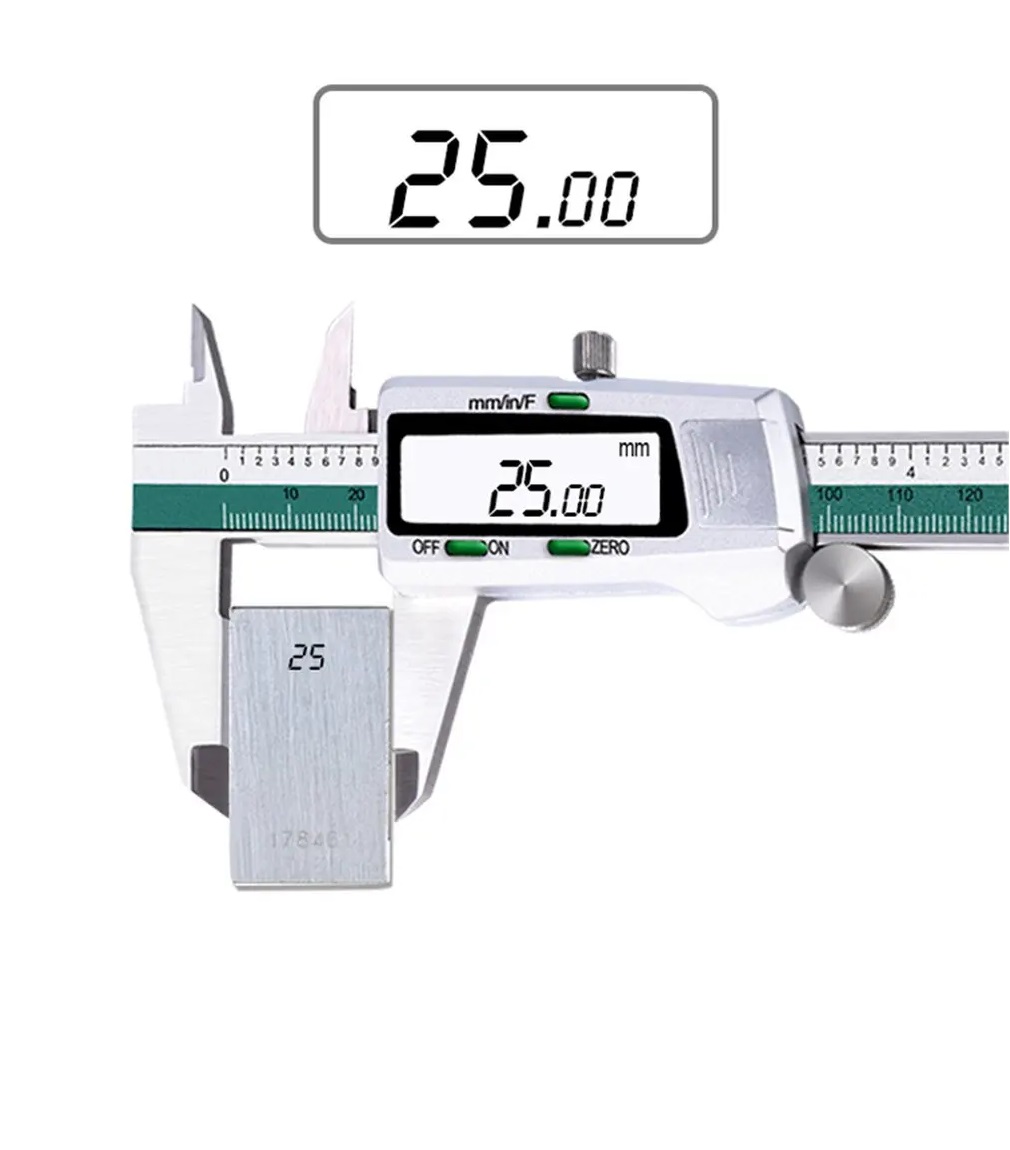 Caliper Pie de metro digital Profesional Acero Inox. - Imagen 3