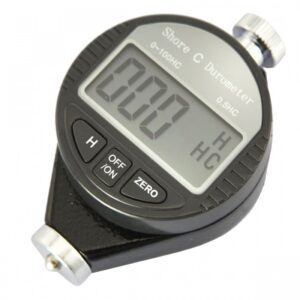 Durometro digital shore C  0.5HC punta esferica espumas esponjas