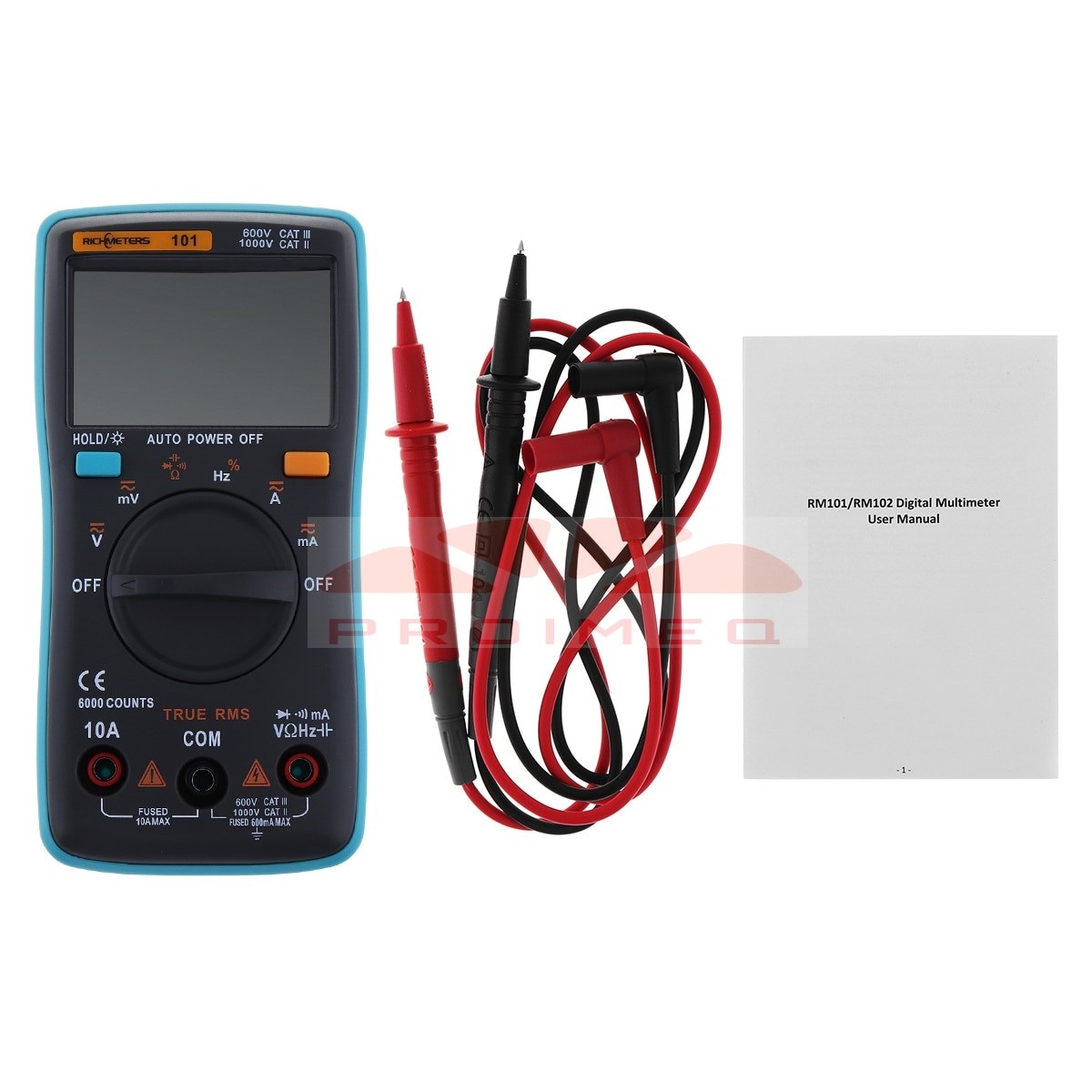 Multimetro digital voltaje