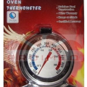 Termometro horno 50 a 300 °C acero