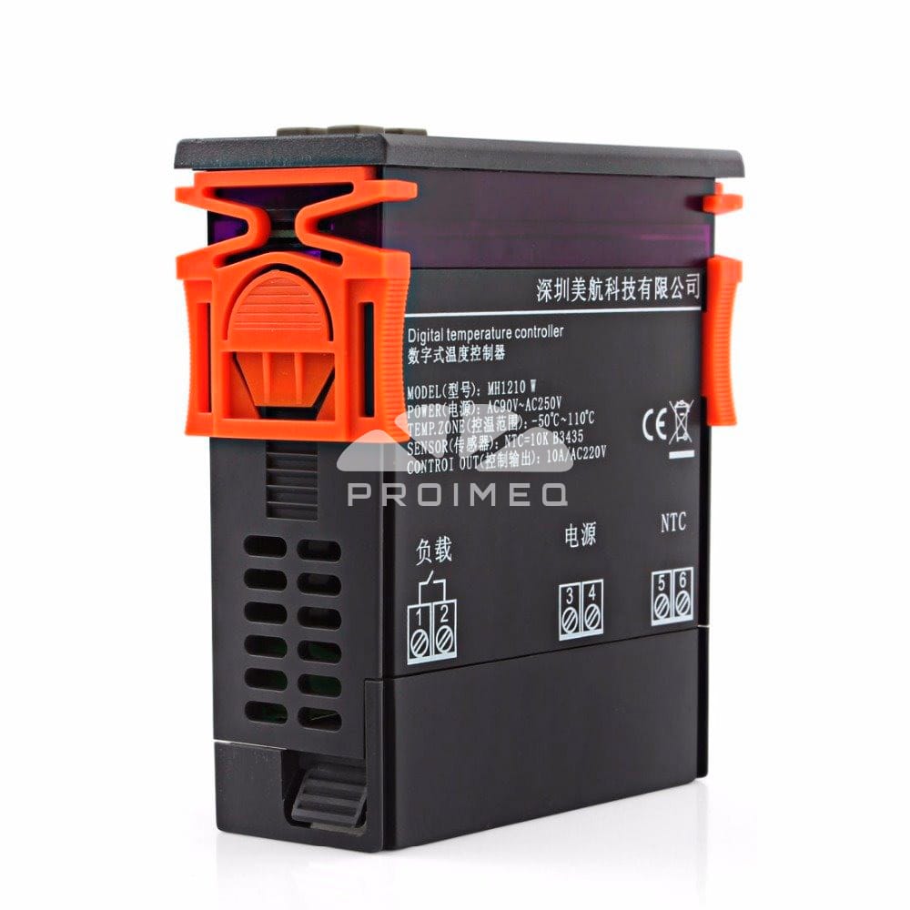 Control temperatura termostato MH1210W - Imagen 3