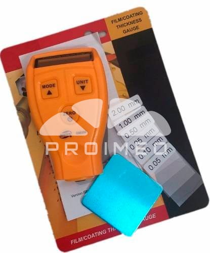 GM200 Medidor grosor film rango 0 - 1.80mm/ 0-71.0 mil Espesor pintura - Imagen 4