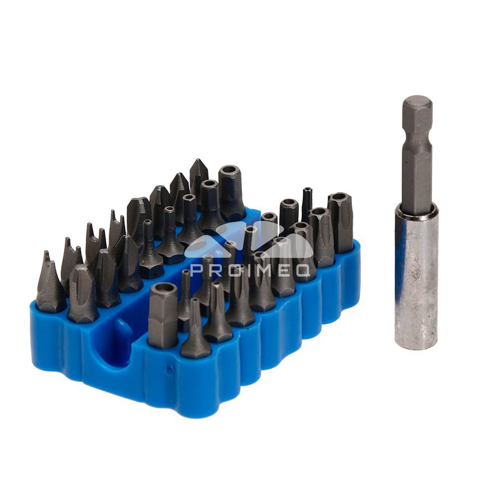 Set 33 unid Torque Llave cabezal Hexagonal Estrella Tri Wing Destornillador Eléctrico Magnético Titular - Imagen 2