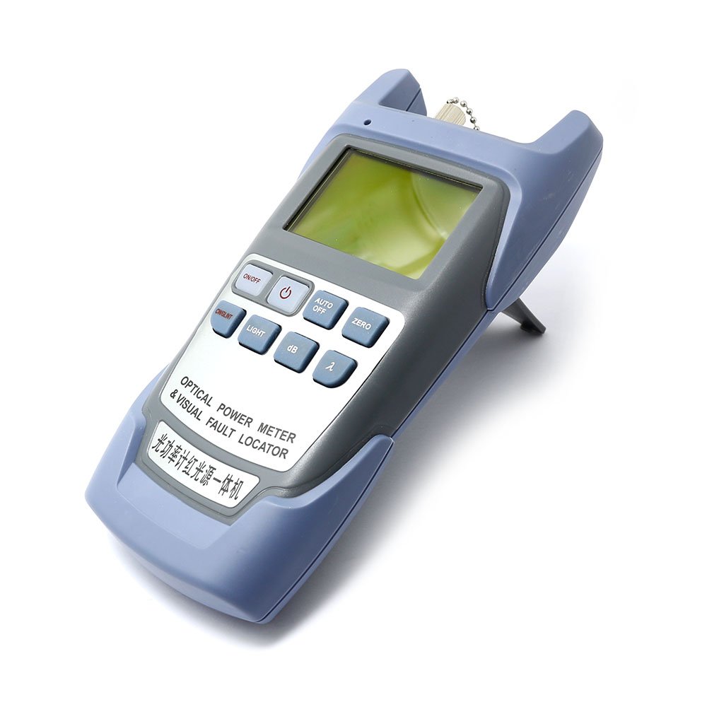 Medidor potencia fibra optica + localizador fallas