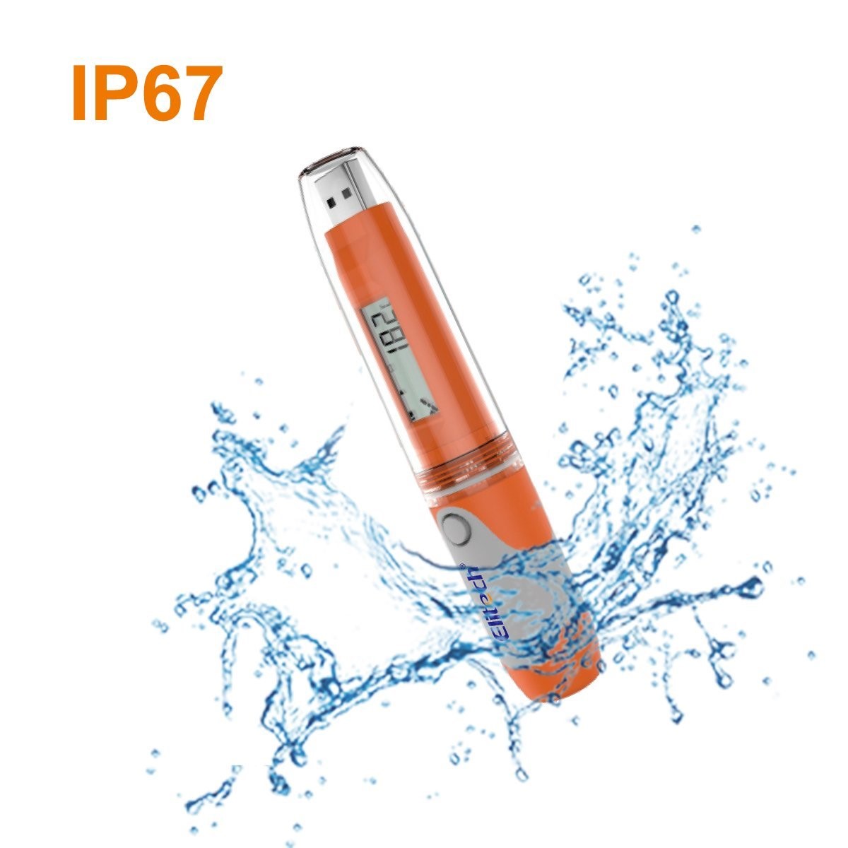 Datalogger RC-51 registrador de datos de temperatura USB, 32000 grabaciones IP67 - Imagen 3