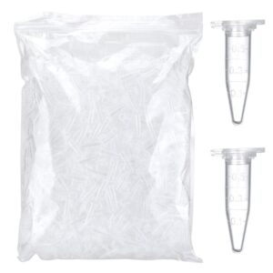 Tubo centrifuga Eppendorf  0,5ml con tapa a granel x 1000