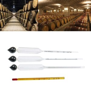 Kit Medidor de Alcohol de 0% a 100%