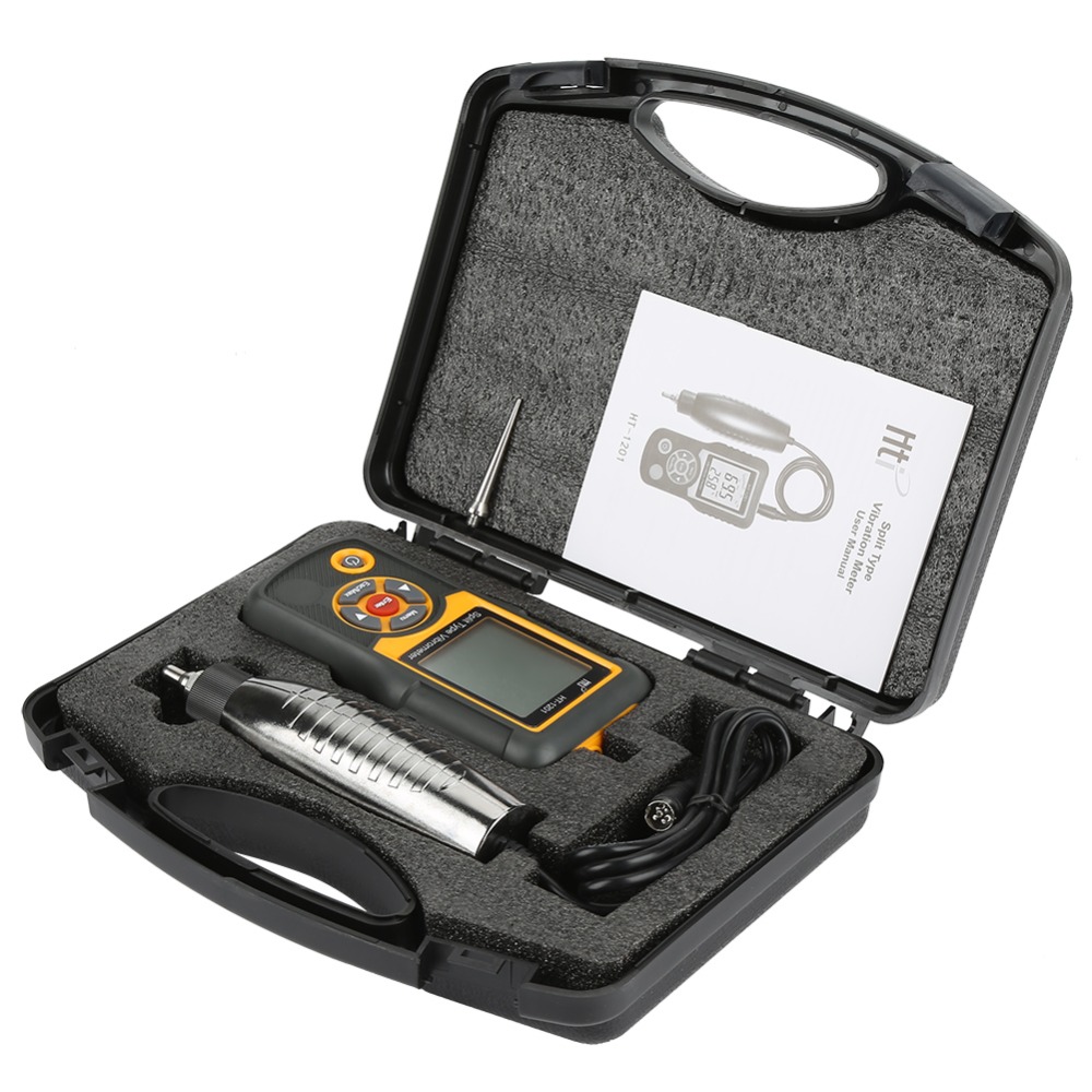 Vibrometro medidor vibracion aceleración digital - Imagen 2