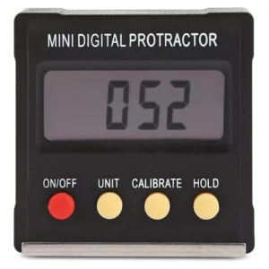 Inclinometro detector angulo protractor mini digital magnetico